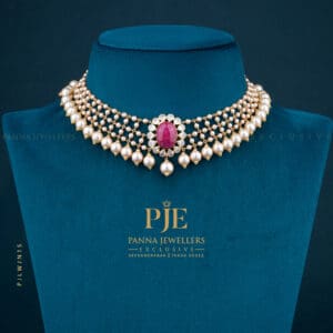 PEARLS JALI NECKLACE | 9.7 grams