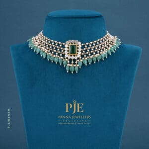 Pearls Jali Necklace | 14.02 Grams