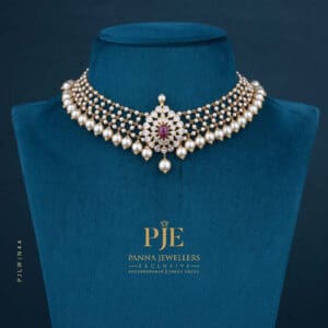 PEARLS JALI NECKLACE | 10.38 grams