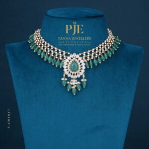 Pearls Jali Necklace | 10.73 Grams