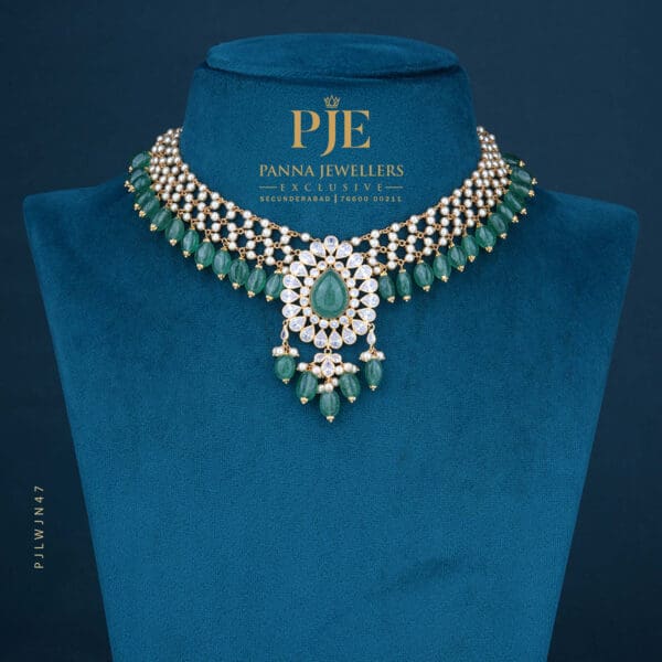 PEARLS JALI NECKLACE | 10.73 grams