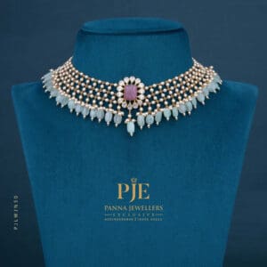 PEARLS JALI NECKLACE | 11.00 Gram