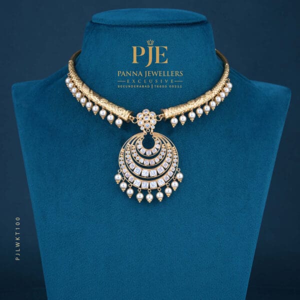 Gold Kanti Necklace | 14.38 Gram