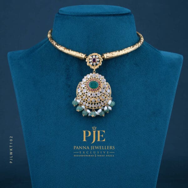 Gold Kanti Necklace | 13.75 Gram