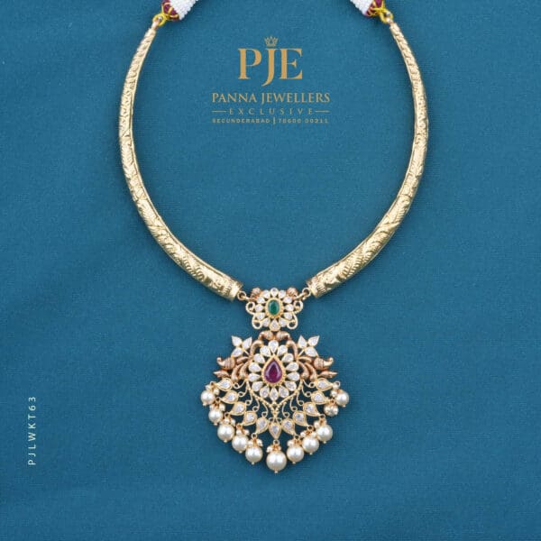 Gold Kanti Necklace | 15.32 Gram