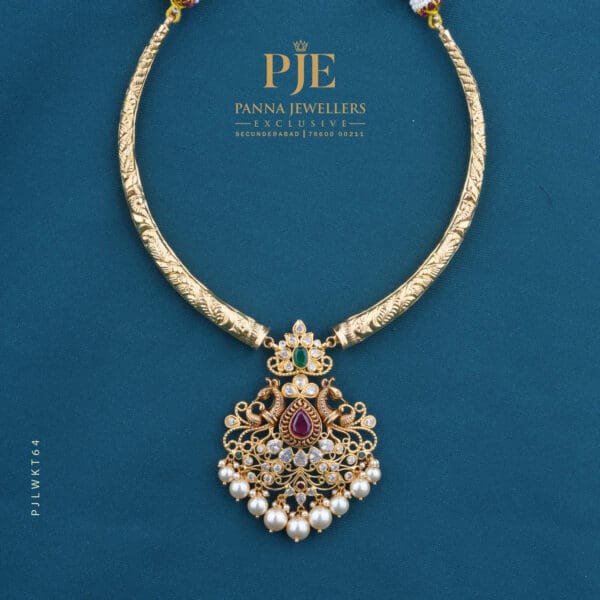 Gold Kanti Necklace | 14.75 Gram