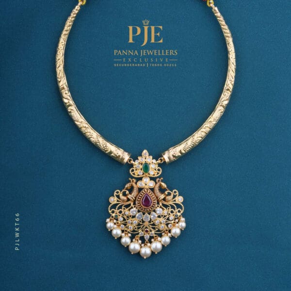 Gold Kanti Necklace | 15.69 Gram