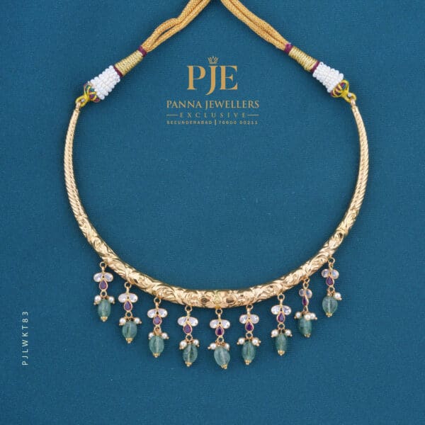 Gold Kanti Necklace | 10.68 Gram
