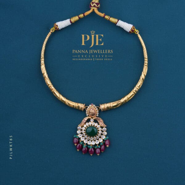 Gold Kanti Necklace | 10.63 Gram