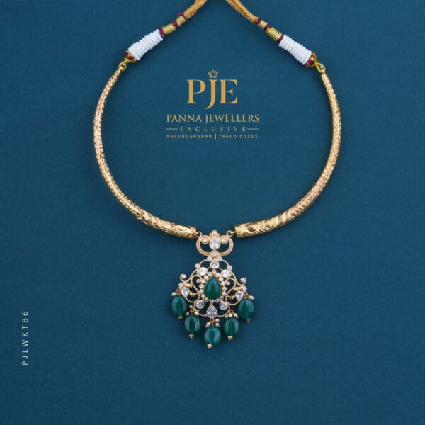Gold Kanti Necklace | 9.77 Gram