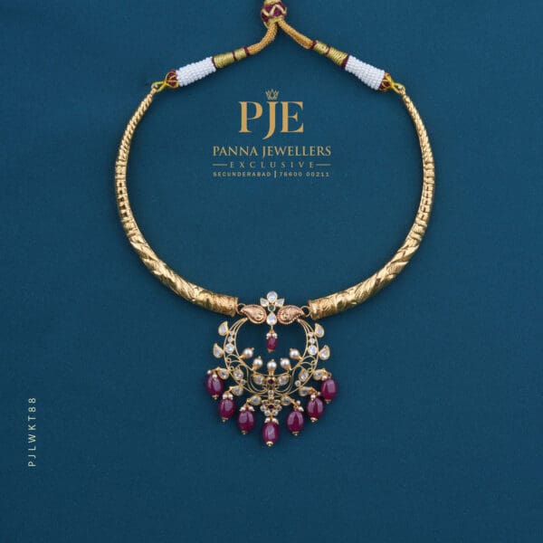 Gold Kanti Necklace | 11.13 Gram