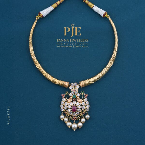 Gold Kanti Necklace | 11.19 Gram