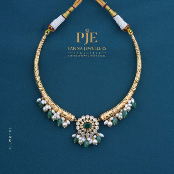 Gold Kanti Necklace | 10.67 Gram