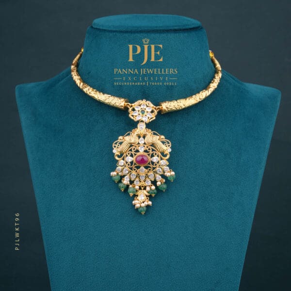 Gold Kanti Necklace | 18.16 Gram