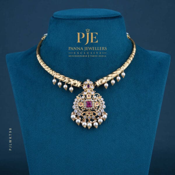 Gold Kanti Necklace | 13.49 Gram