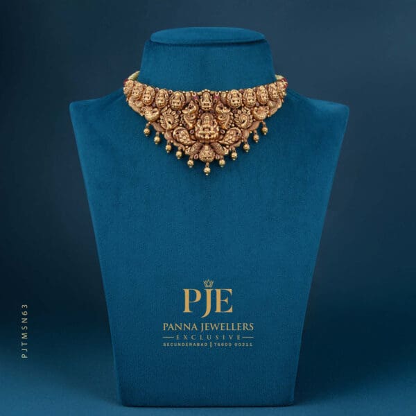 Temple Short Necklace | 51.29 Gram