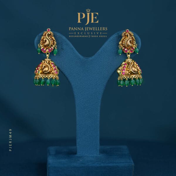 GOLD JHUMKA | 16.39 grams