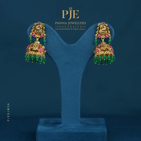 GOLD JHUMKA | 15.72 grams