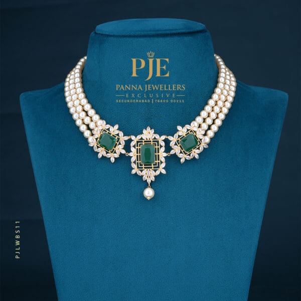 Pearls Short Necklace | 6.83 Gram