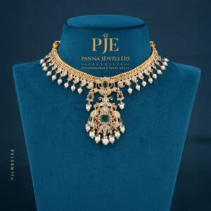 PEARLS SHORT NECKLACE | 22.99 grams