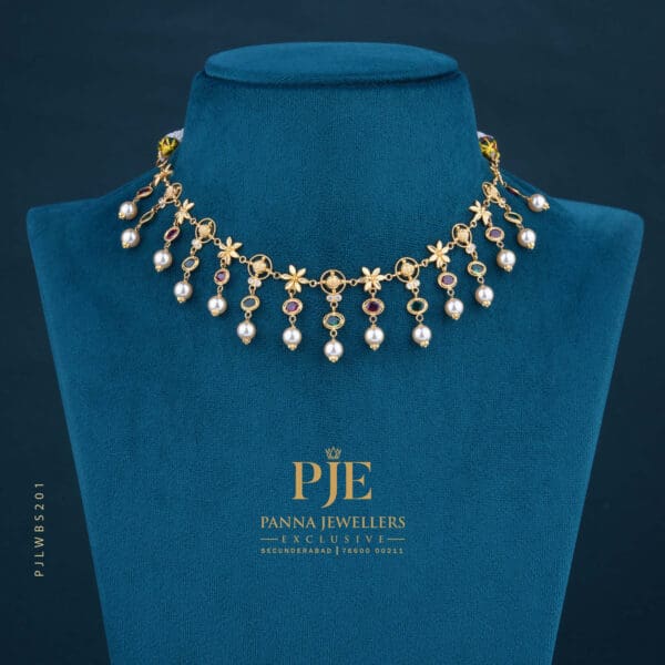 Pearls Short Necklace | 7.61 Gram