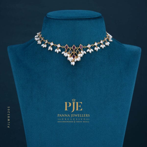 Pearls Short Necklace | 7.30 Gram