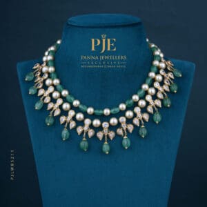 Pearls Short Necklace | 12.54 Grams