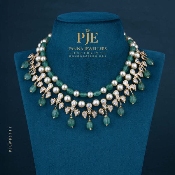 Pearls Short Necklace | 12.54 Grams