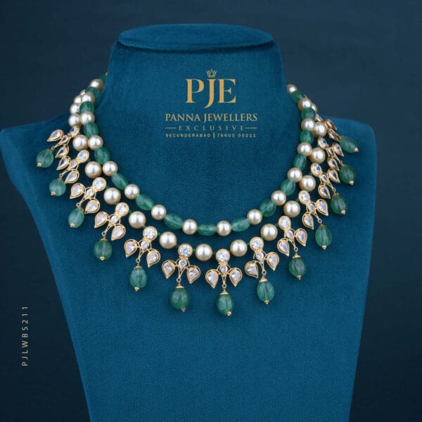 Pearls Short Necklace | 12.54 Grams