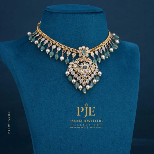 Pearls Short Necklace | 21.34 Gram