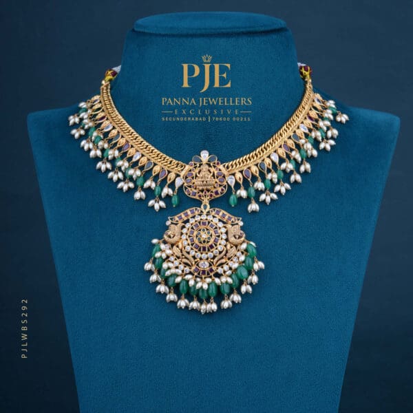 Beads Short Necklace | 24.67 Gram