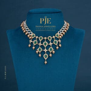 PEARLS SHORT NECKLACE | 12.49 Gram