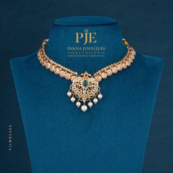 Pearls Short Necklace | 12.41 grams