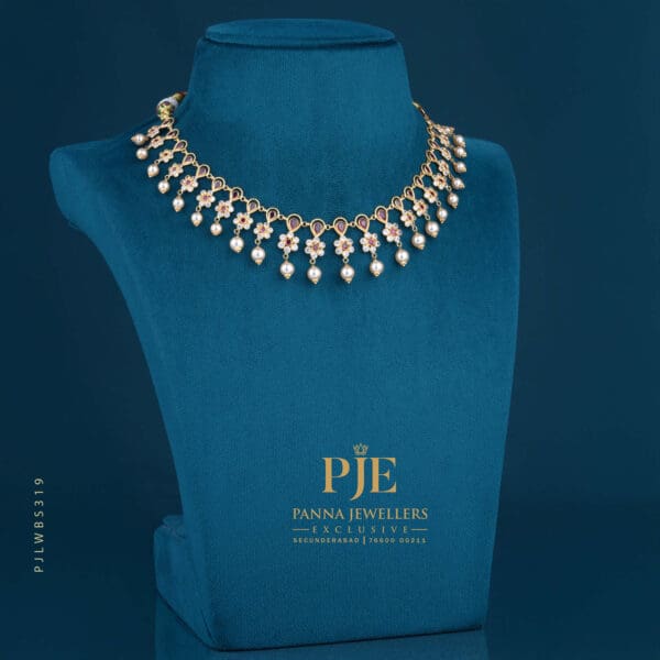 PEARLS SHORT NECKLACE | 11.91 grams