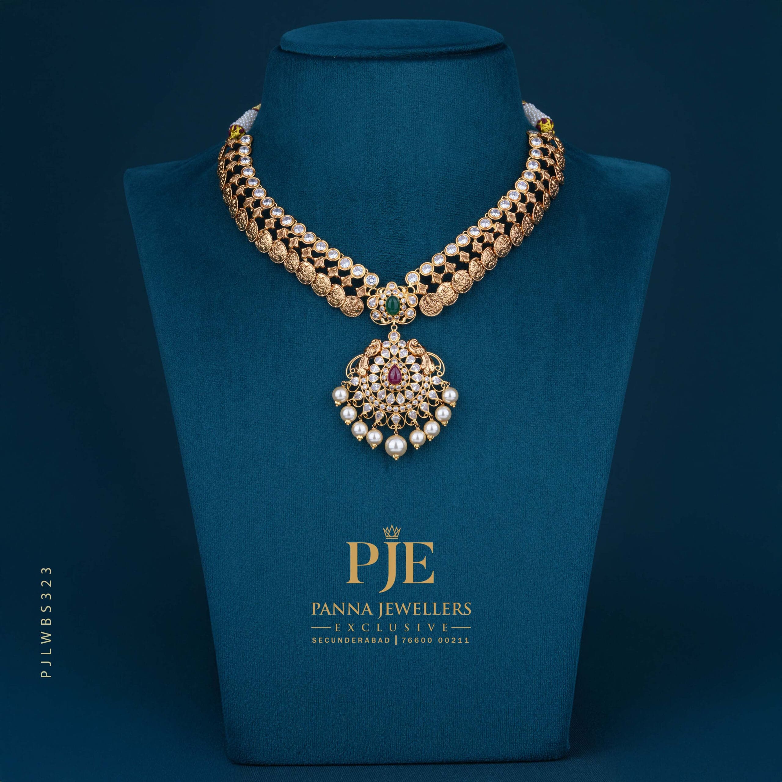 PEARLS SHORT NECKLACE | 20.34 Gram PEARLS SHORT NECKLACE | 20.34 Gram