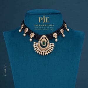 Black Thread Necklace | 10.9 grams