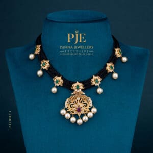 Black Thread Necklace | 16.05 Gram