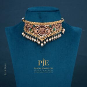 Gold Nakshi Choker | 17.71 grams