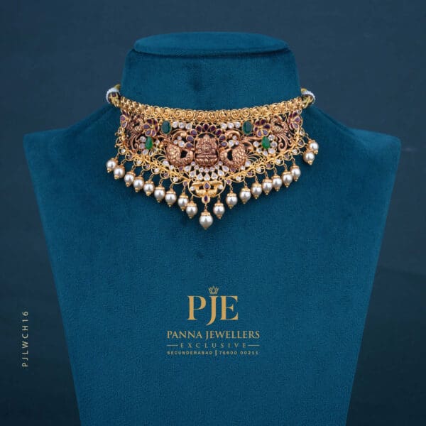 Gold Nakshi Choker | 17.71 grams