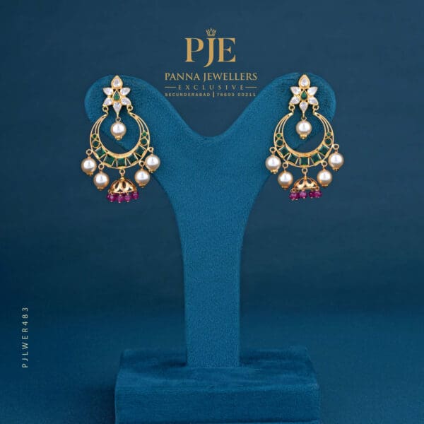 Gold Earrings | 6.19 grams
