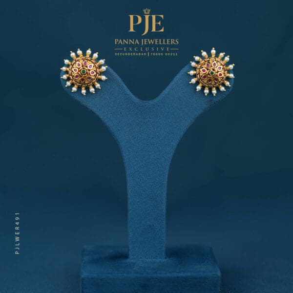GOLD EARRINGS | 9.32 grams