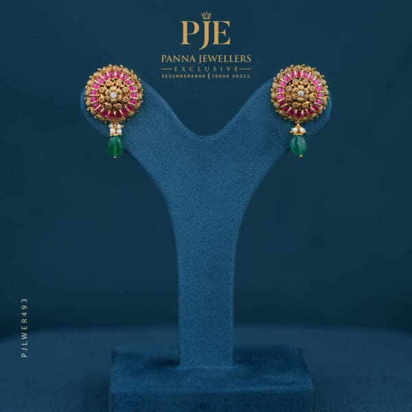 GOLD EARRINGS | 8.79 grams
