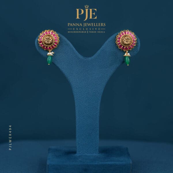 GOLD EARRINGS | 6.78 grams