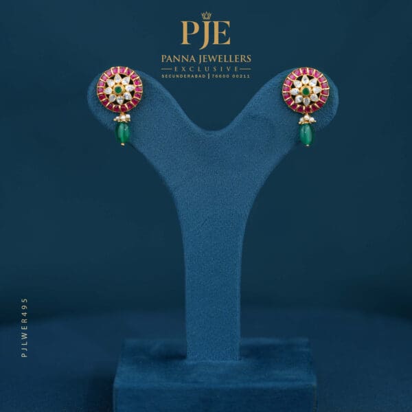 GOLD EARRINGS | 6.38 grams