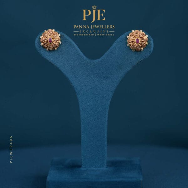GOLD EARRINGS | 4.58 grams