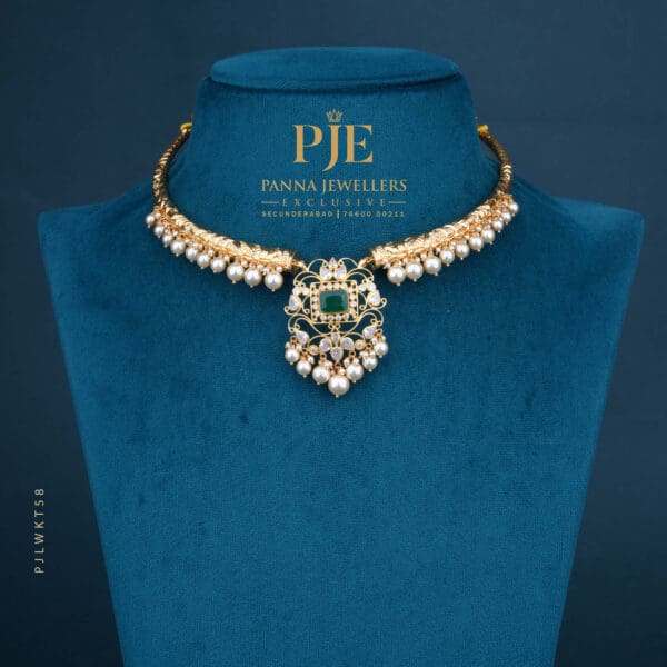 Gold Kanti Necklace | 13.22 Gram