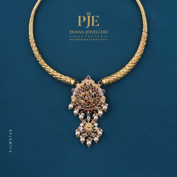 GOLD KANTI NECKLACE | 12.85 grams