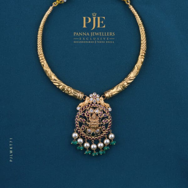 GOLD KANTI NECKLACE | 13.47 grams