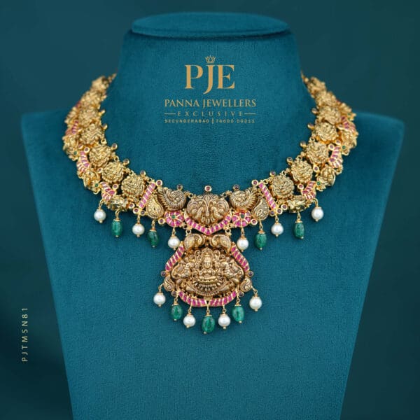 TEMPLE SHORT NECKLACE | 46.9 grams