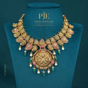 TEMPLE SHORT NECKLACE | 53.66 grams